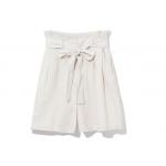 ITeSHOP CN 現(xiàn)有 AS KNOW AS PINKY 配腰帶褶飾短褲