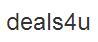 deals4u優(yōu)惠券