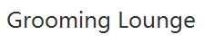 groominglounge優(yōu)惠券