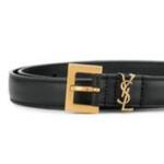 Farfetch 發(fā)發(fā)奇 現(xiàn)有 Saint Laurent 經(jīng)典logo小牛皮腰帶現(xiàn)特價￥2555