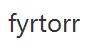 fyrtorr優(yōu)惠券