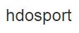 hdosport優(yōu)惠券