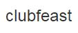 clubfeast優(yōu)惠券