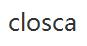 closca優(yōu)惠券