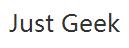 justgeek優(yōu)惠券