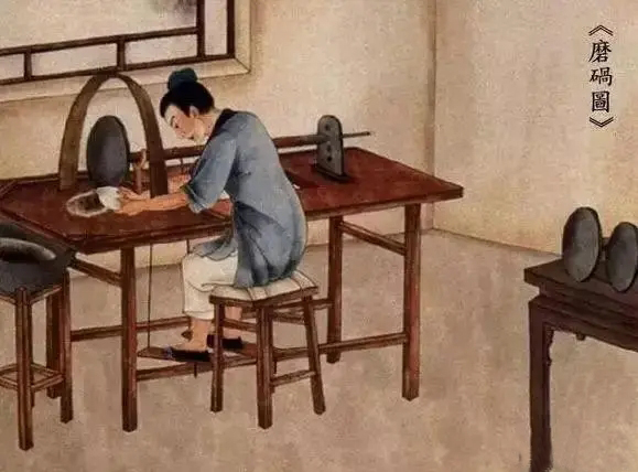 通過古代《玉作圖》，帶您了解古代玉雕師制玉工序