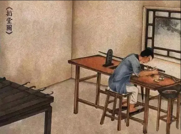 通過古代《玉作圖》，帶您了解古代玉雕師制玉工序